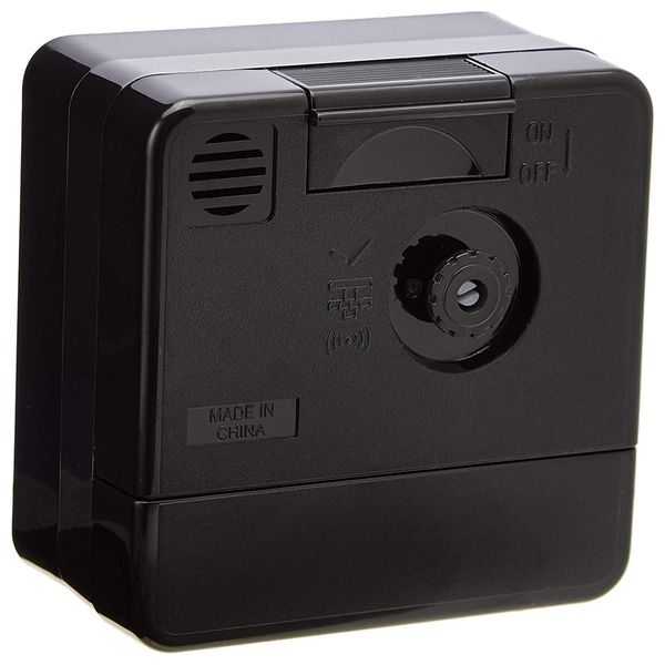  Casio TQ-140-1DF – analog desk clock with alarm – black 