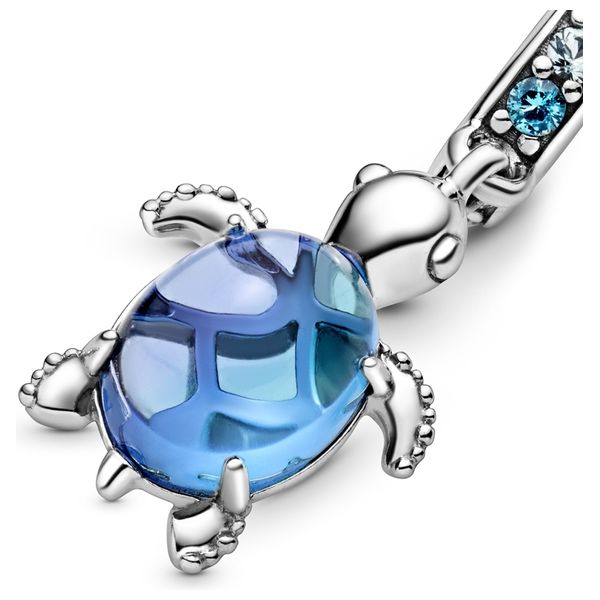 Elryan Pandora Turtle Shape Medal Silver
