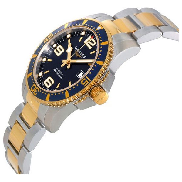 Elryan Longines Watch L37403967 For Men Analog Display Stainless Steel Band Silver