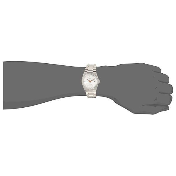  ساعة تيسوت للجنسين T1372101103100 - عرض بعقارب, سوار من ستانلس ستيل - سلفر 