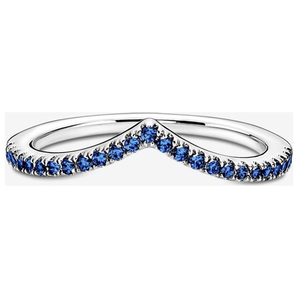  خاتم نسائي باندورا شكل مدبب - سلفر 