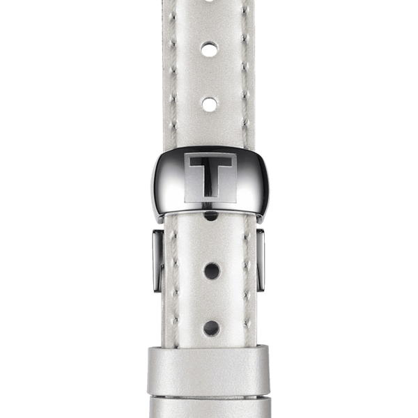  Tissot Watch T0942102611101 For Women - Analog Display, Stainless Steel Band - White 