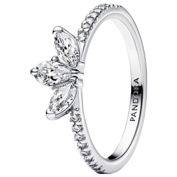  Pandora Circular Shape Women Ring - Silver 