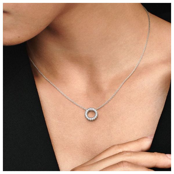 Pandora hoop necklace hotsell