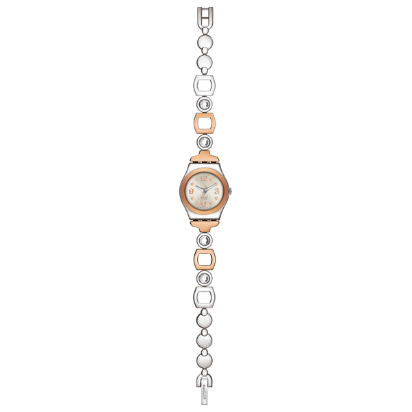 Elryan Swatch Watch YSS234G For Women Analog Display Stainless