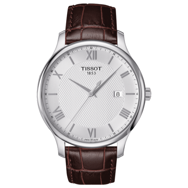  Tissot Watch T0636101603800 For Men - Analog Display, Leather Band - Brown 