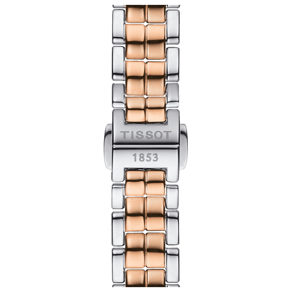  Tissot Watch T0942102211100 For Women - Analog Display, Stainless Steel Band - Bronze 