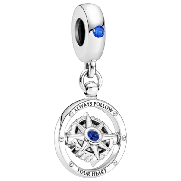  Pandora Compass Shape Women Bracelet - Silver 