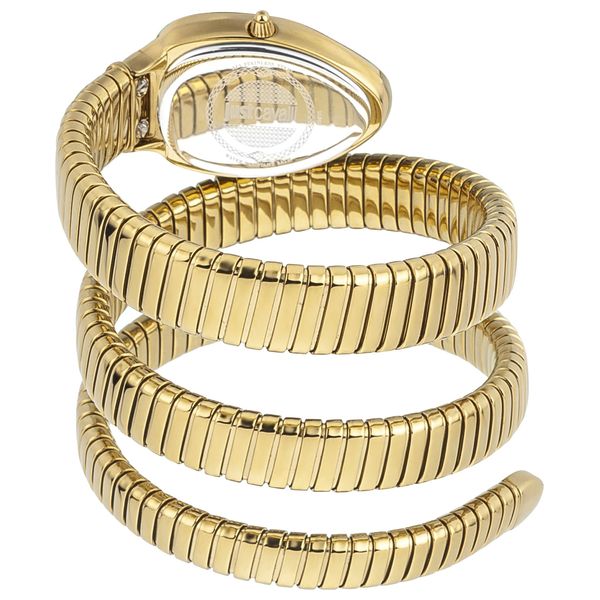  ساعة جست كافالي للنساء 1Jc1l209m0035 - عرض بعقارب, سوار من ستانلس ستيل - ذهبي 