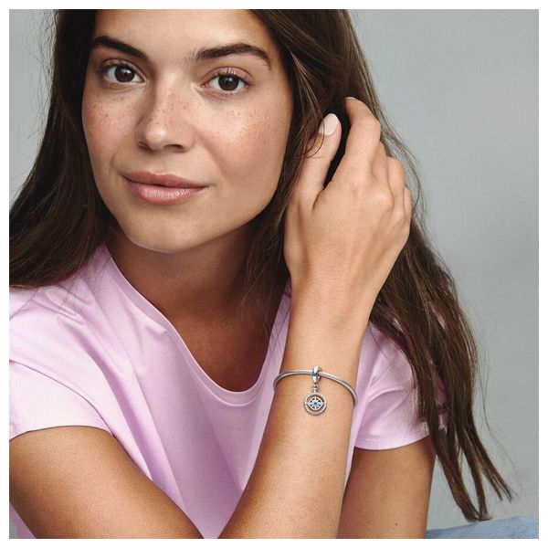  Pandora Compass Shape Women Bracelet - Silver 