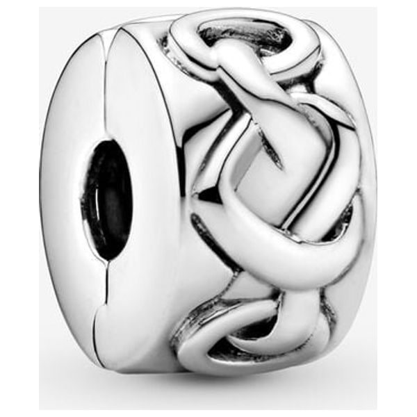  خرزة باندورا شكل دائرية - سلفر 