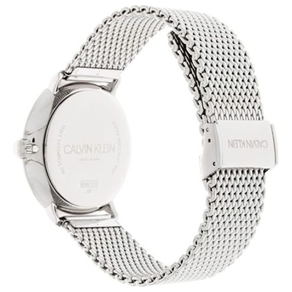  Calvin Klein Watch K8m21121 For Men - Analog Display, Stainless Steel Band - Silver 