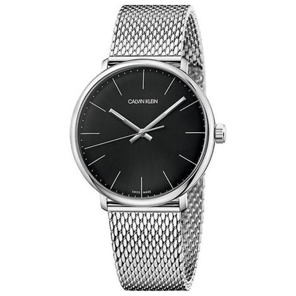  Calvin Klein Watch K8m21121 For Men - Analog Display, Stainless Steel Band - Silver 