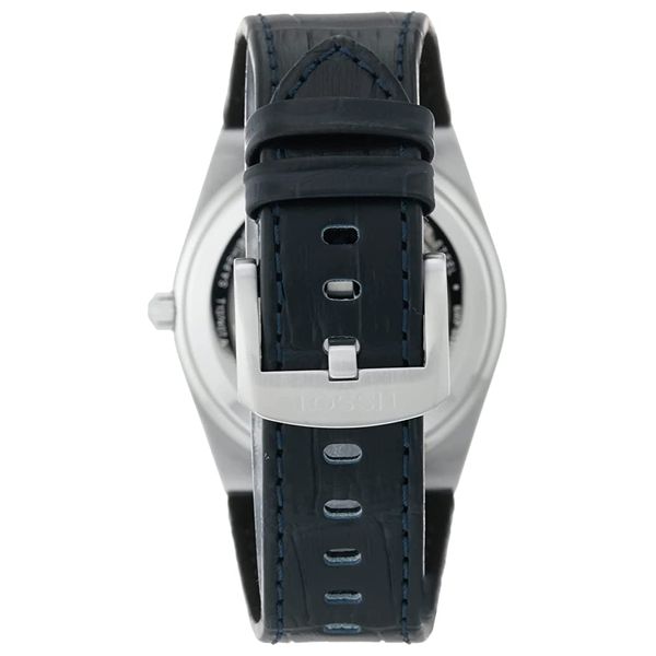  Tissot Watch T1374071604100 For Men - Analog Display, Leather Band - Black 