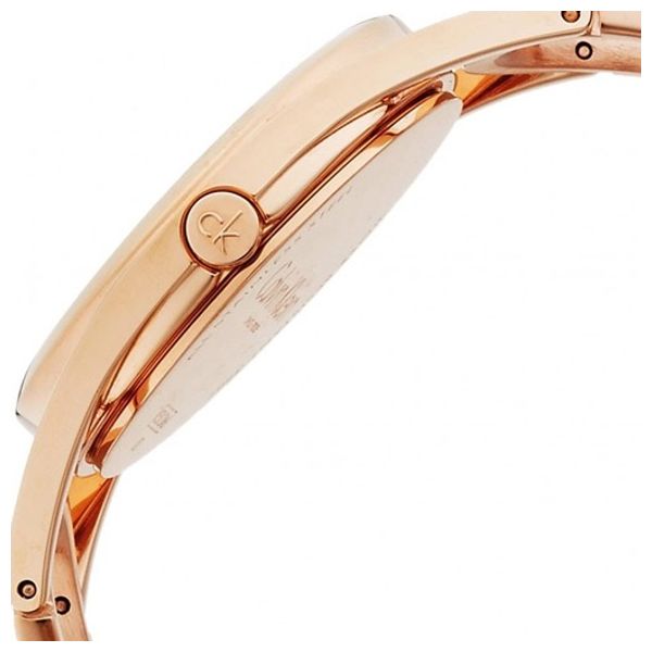  Calvin Klein Watch K5U2M646 For Women - Analog Display, Stainless Steel Band - Gold 