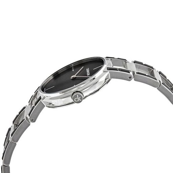  Calvin Klein Watch K8NX3UB1 For Women - Analog Display, Stainless Steel Band - Silver 