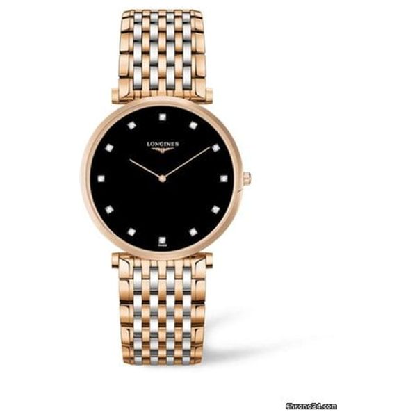  Longines Watch L47661577 For Women - Analog Display, Stainless Steel Band - Gold 