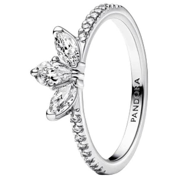  Pandora Circular Shape Women Ring - Silver 