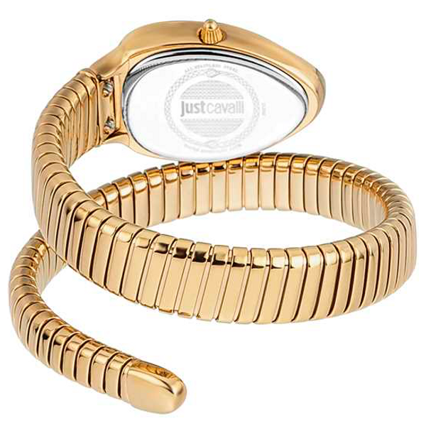  Just Cavalli Watch Jc1l208m0035 For Women - Analog Display, Stainless Steel Band - Gold 