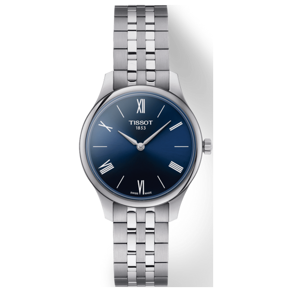  Tissot Watch T0632091104800 For Women - Analog Display, Stainless Steel Band - Gray 