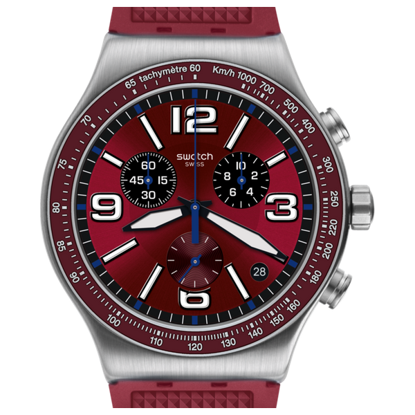 Swatch burgundy top