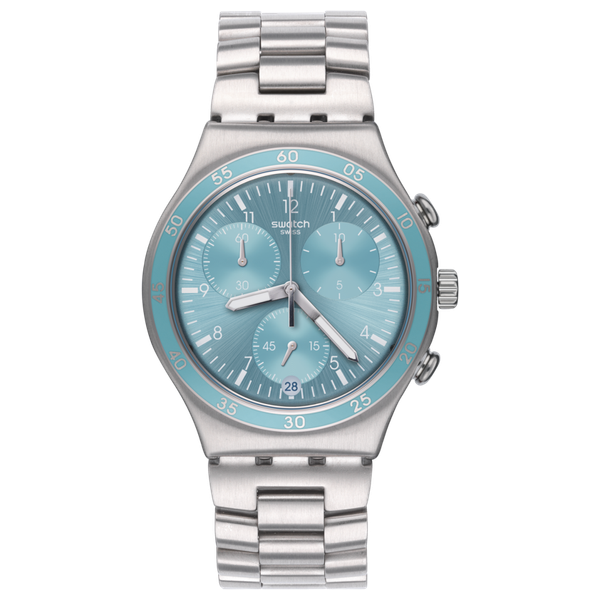 Ycs574 Elryan: Swatch Watch YCS589G For Unisex - Analog Display, Stainless ...