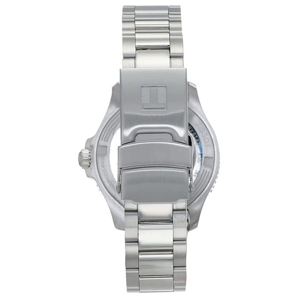  ساعة تيسوت للجنسين T1202101104100 - عرض بعقارب, سوار من الستانلس ستيل - سلفر 