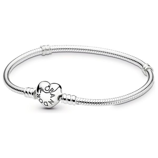  Pandora Heart Shape Women Bracelet - Silver 