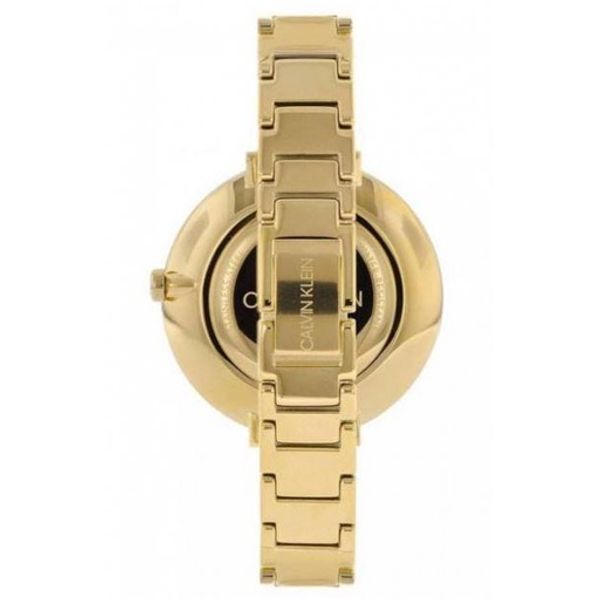  Calvin Klein Watch K7A23546 For Women - Analog Display, Stainless Steel Band - Gold 