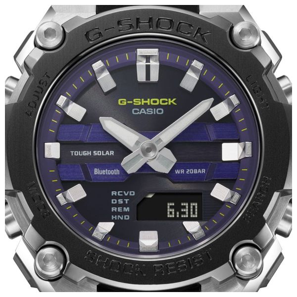  ساعة كاسيو للرجال - عرض بعقارب, سوار من راتنج - اسود 