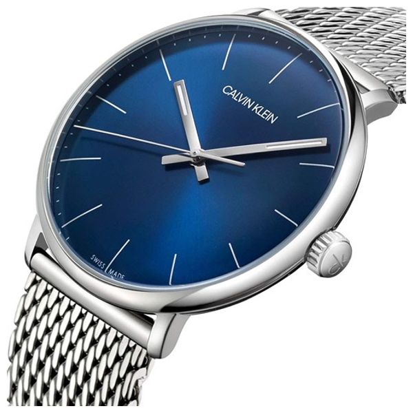 Elryan Calvin Klein Watch K8m2112N For Men Analog Display Stainless Steel Band Silver