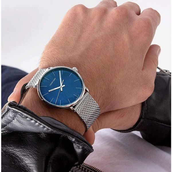  Calvin Klein Watch K8m2112N For Men - Analog Display, Stainless Steel Band - Silver 