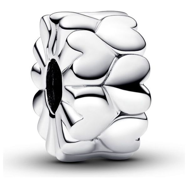  خرزة باندورا شكل قلب - سلفر 