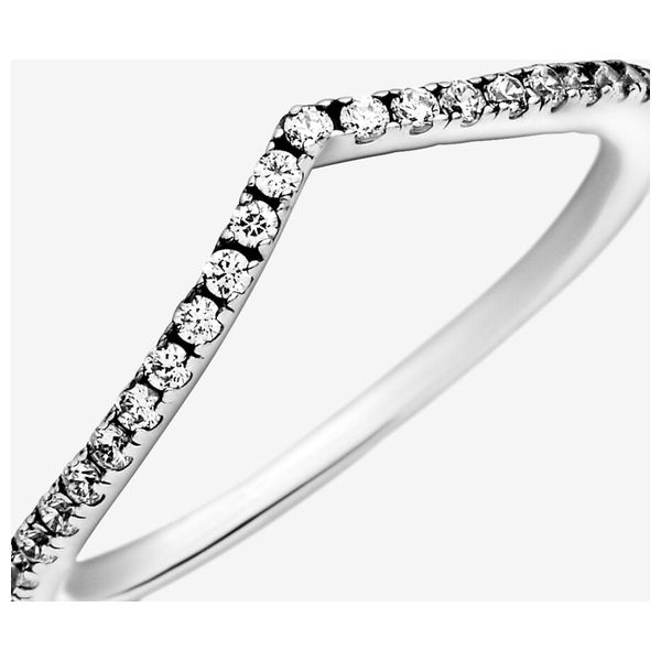  Pandora Pointed Shape Women Ring - Silver 