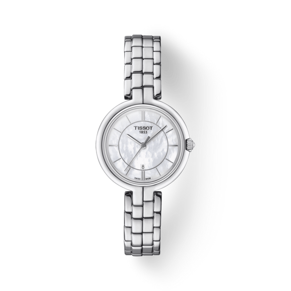  Tissot Watch T0942101111100 For Women - Analog Display, Stainless Steel Band - Silver 