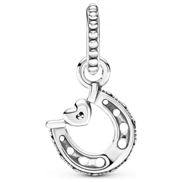 Pandora Horseshoe Shape Medal - Silver