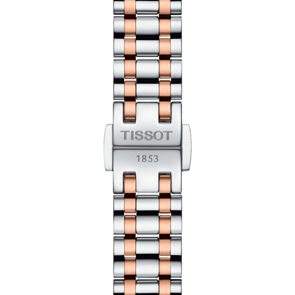  Tissot Watch T1260102201301 For Women - Analog Display, Stainless Steel Band - Silver 