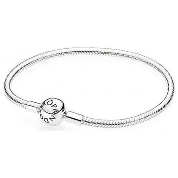  Pandora Circular Shape Women Bracelet - Silver 