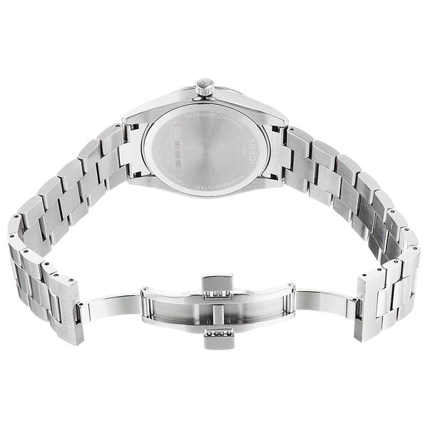  Tissot Watch T1274101103100 For Men - Analog Display, Stainless Steel Band - Silver 