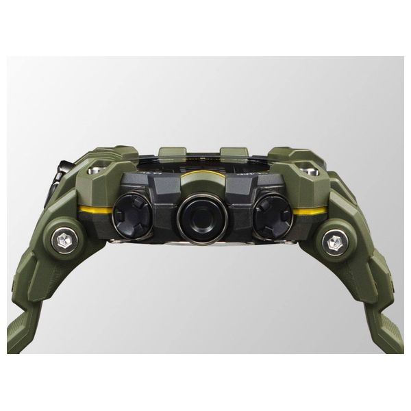  ساعة كاسيو للرجال GW-9500-3DR - عرض بعقارب, سوار من راتنج - زيتوني 