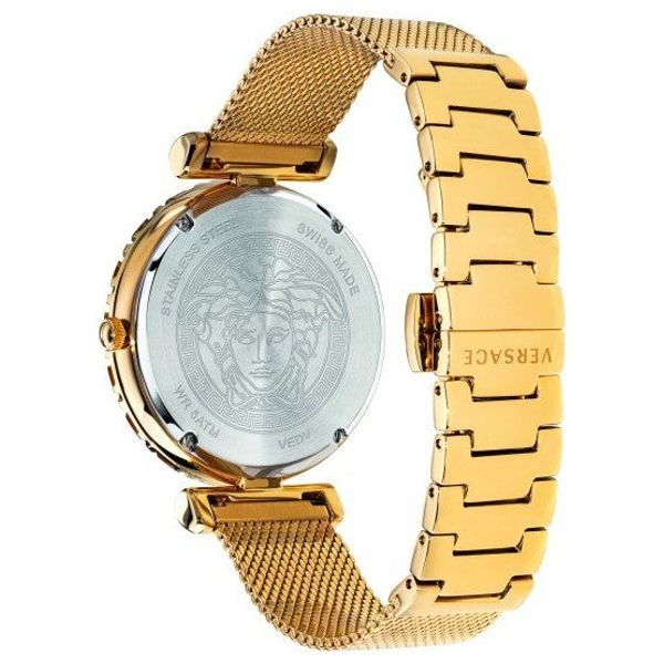 Elryan Versace Watch VEDV00819 For Women Analog Display, Steel Band