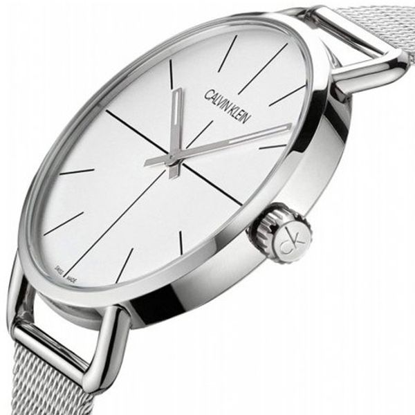  Calvin Klein Watch K7b21126 For Men - Analog Display, Stainless Steel Band - Silver 