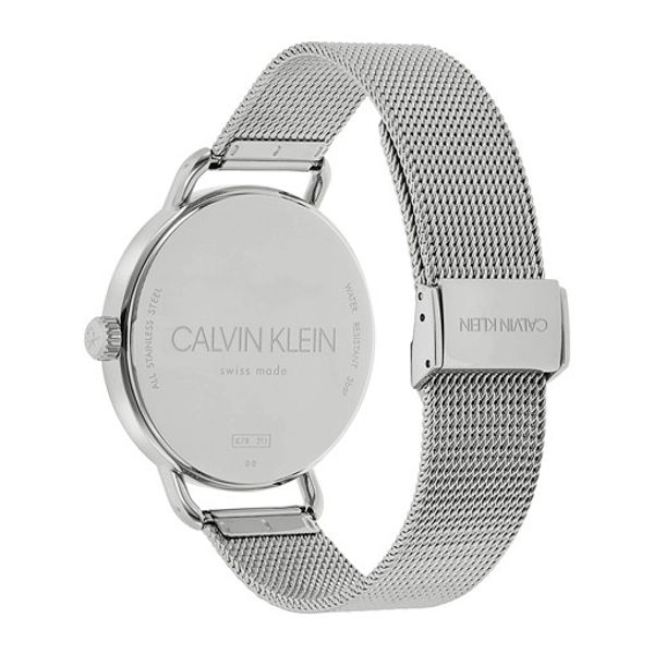  Calvin Klein Watch K7b21126 For Men - Analog Display, Stainless Steel Band - Silver 