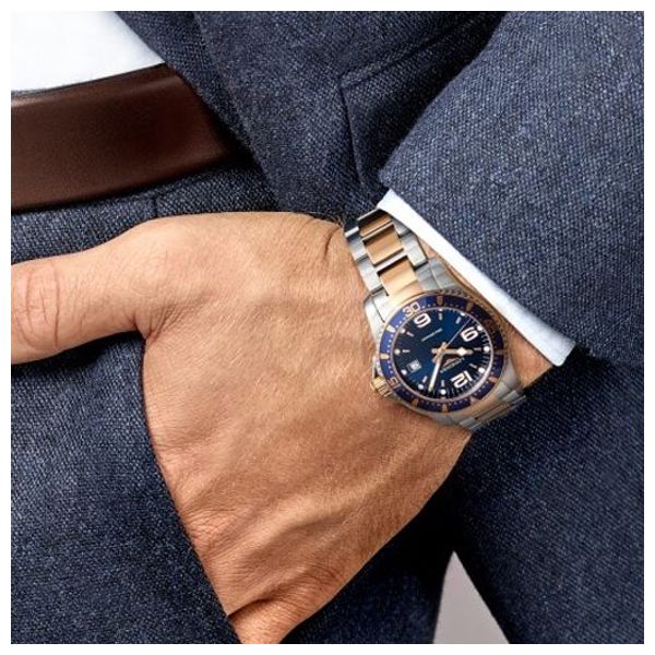 Elryan Longines Watch L37403987 For Men Analog Display