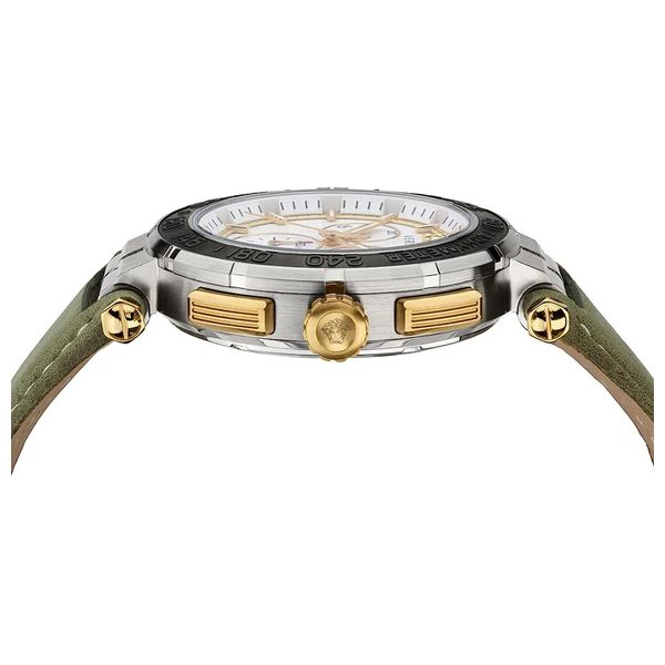 Elryan Versace Watch VEPM00220 For Men Analog Display Leather