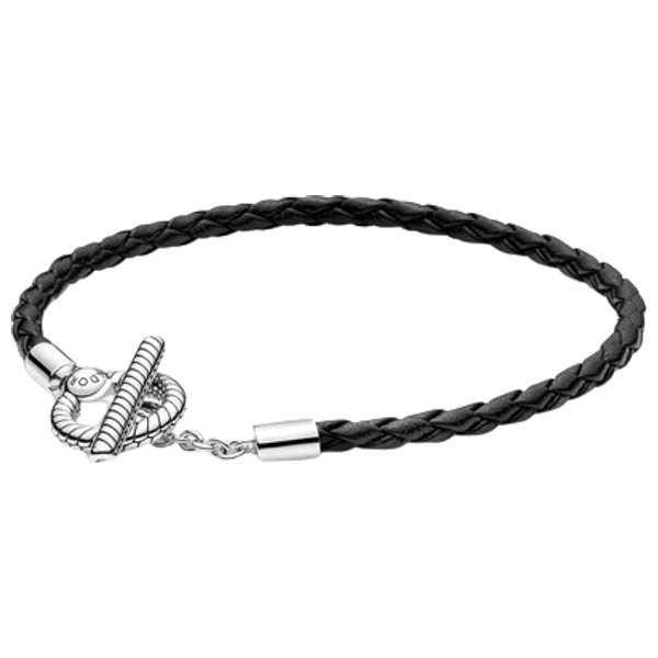  Pandora Round Shape Women Bracelet - Black 