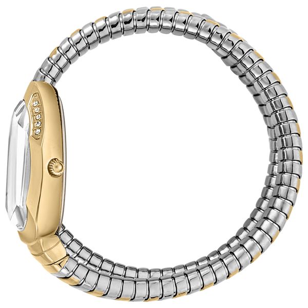  Just Cavalli Watch  Jc1l209m0065 For Women - Analog Display, Stainless Steel Band - Silver 