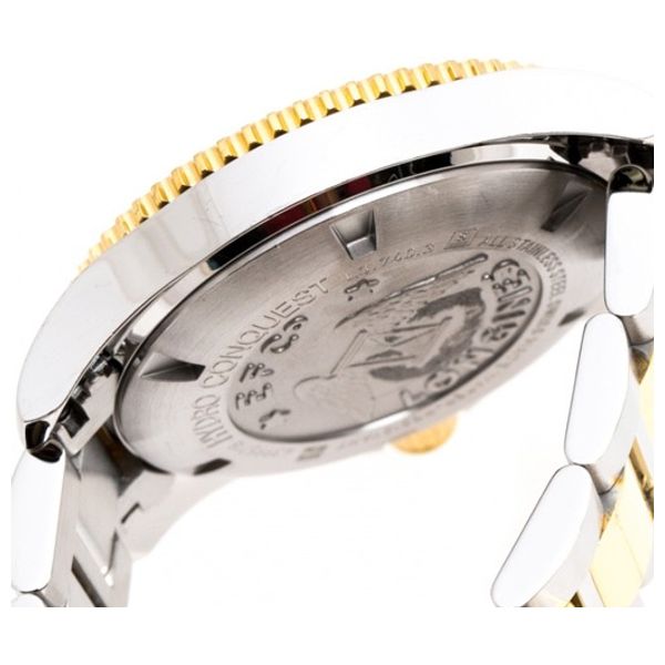 Elryan Longines Watch L37403567 For Men Analog Display Stainless Steel Band Silver