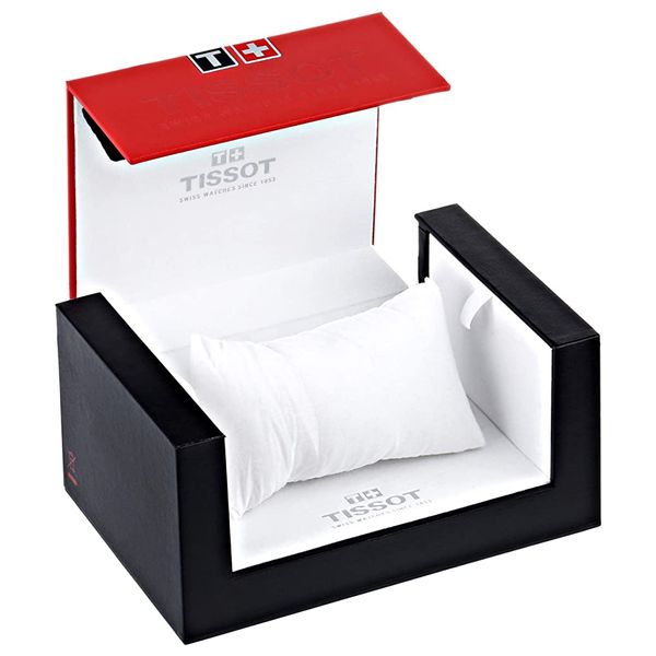  Tissot Watch T1164101104700 For Men - Analog Display, Stainless Steel Band - Silver 