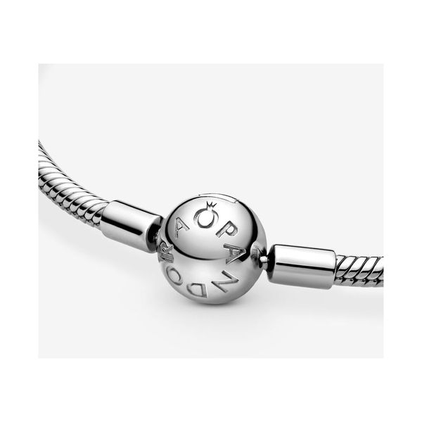  Pandora Snake chain bracelet with round clasp - 18cm 